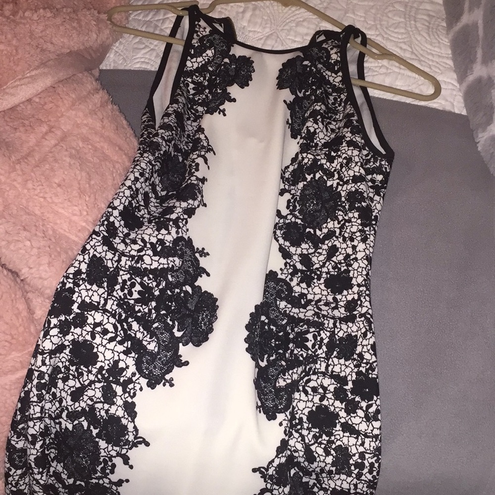 Black and white dress from Dillard’s